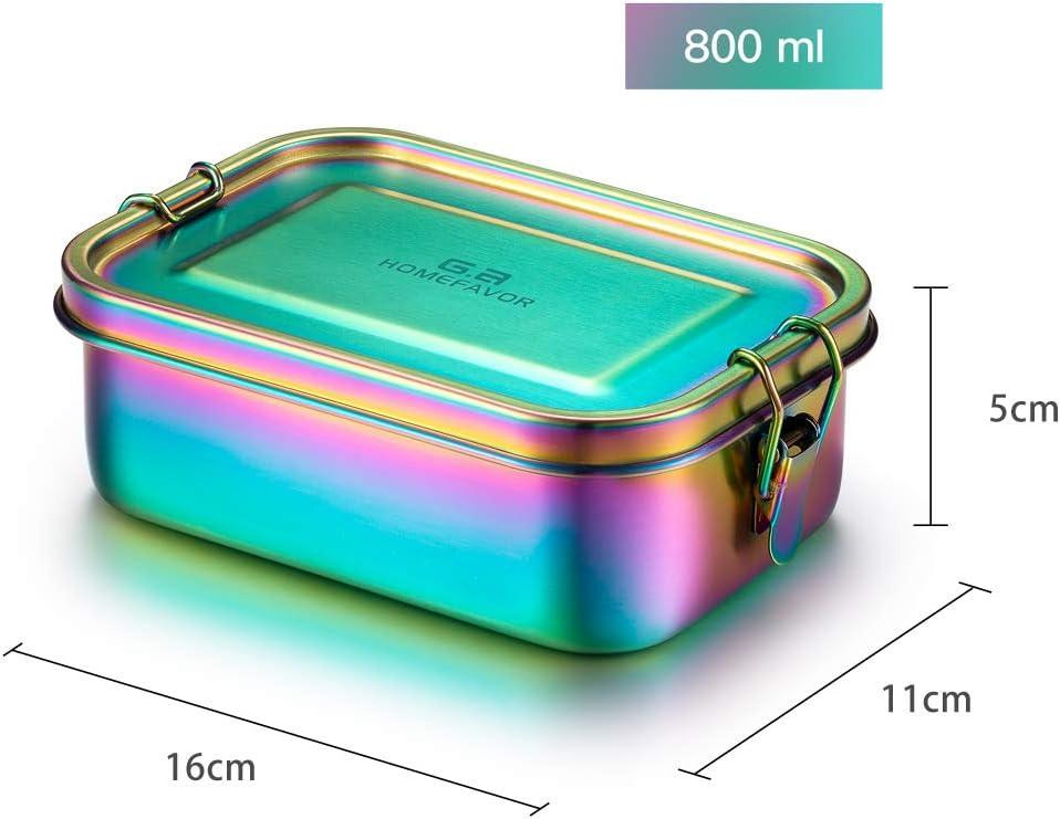Ланчбокс з нержавіючої сталі HOMEFAVOR 800мл Луцк - изображение 3