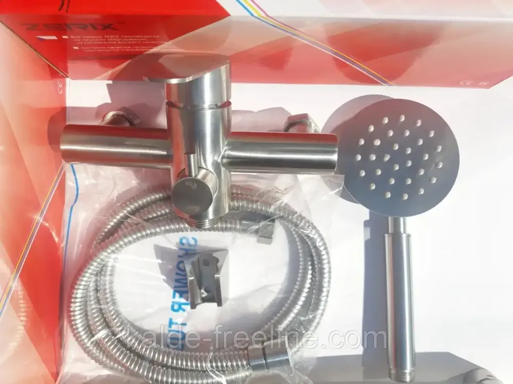 Смеситель для ванны ZERIX Dax-006 euro Харьков - изображение 4