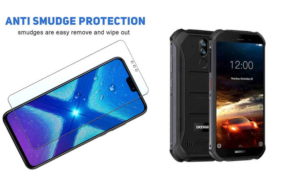 Захисне скло NeoGlass для DOOGEE S40, S40 Lite, S40 Pro – надпрозоре та стійке Київ - фото 3