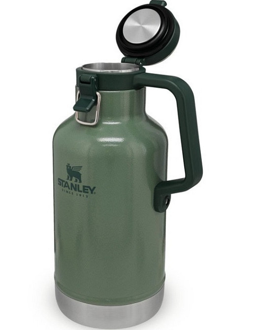 Термос з ручкою для пива 1.9 літра Stanley "Classic Growler" (10-01941-067) Нержавіюча сталь Нововолинськ - фото 3