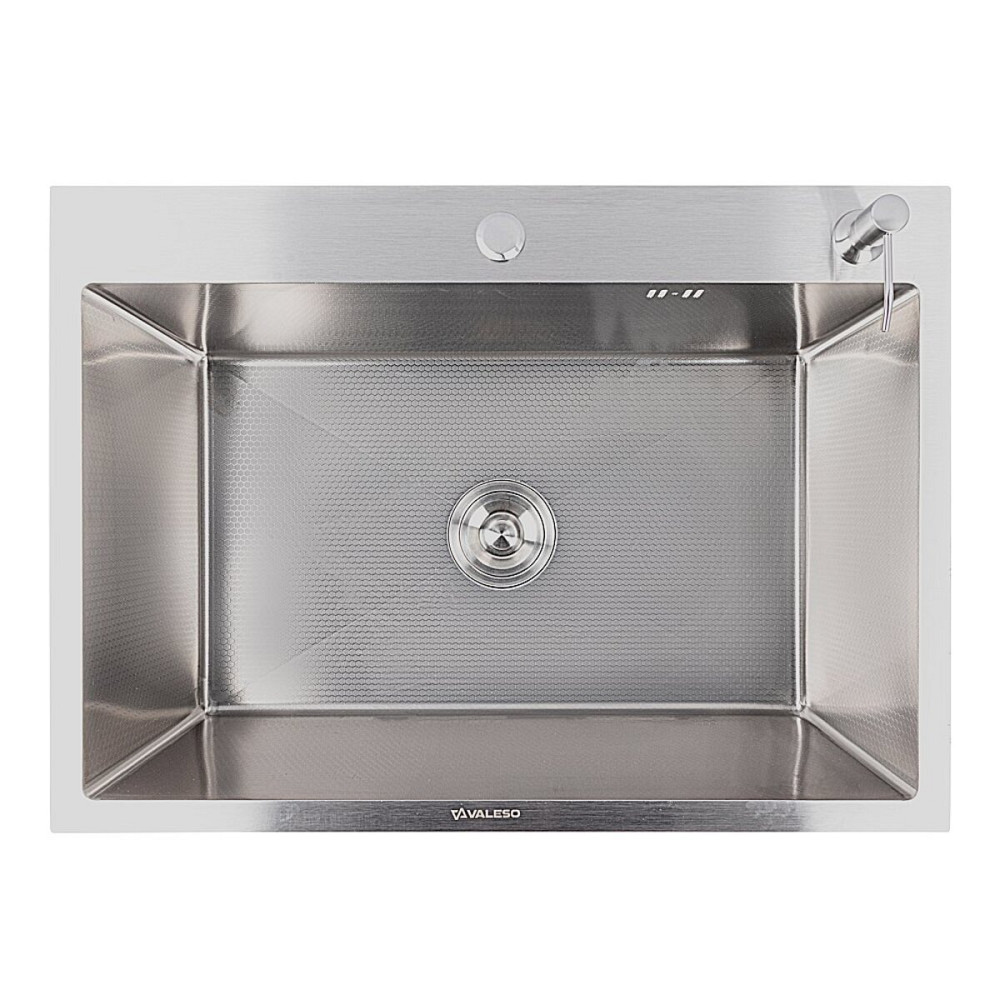 Мийка кухонна нержавіюча сталь для кухні VALESO 70*50 DECOR Handmade 3.0/0.8 Коломыя - изображение 6