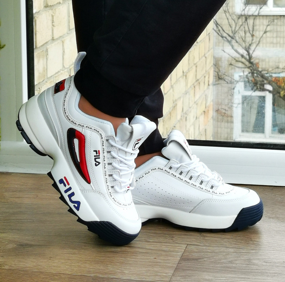 Кроссовки FILA Disruptor Белые Женские Кожаные Фила (размеры: 36,37,38,39,40) Видео Обзор Днепр - изображение 7