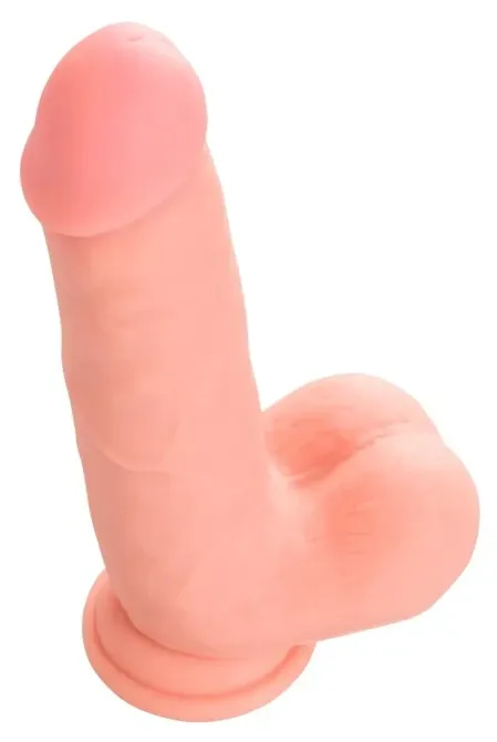 Фалоімітатор на присосці ГЛАДЕНЬКИЙ УЛЮБЛЕНЕЦЬ (20 см) Sex Aura Київ - фото 4