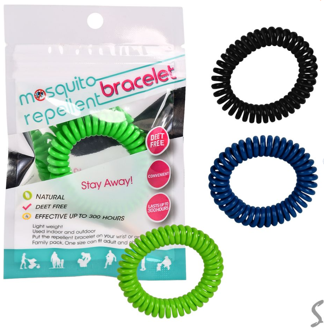Браслет- репеллент от комаров и насекомых d-5.5см (до 7 дней) MH-5153-1 Днепр - изображение 1
