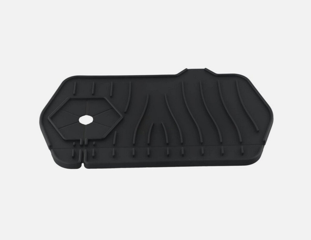 RB3 силіконовий килим для мийки чорний VALESO 24*15 Коломыя - изображение 2