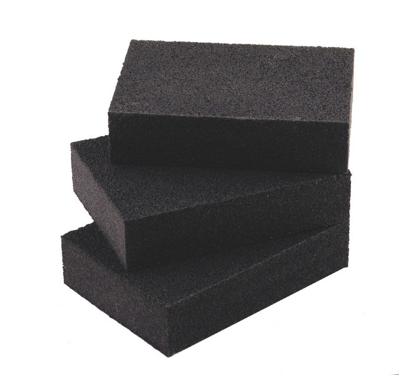 MASTERTOOL Губка для шліфування MASTERTOOL двостороння набір 3 шт Р60/80 Р120/180 Р240/320 100х Коломия - фото 3