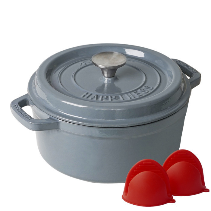 Чугунная жарка с фарфоровым покрытием 5 л GRILLI 777210 Код: 012730 Ровно - изображение 1