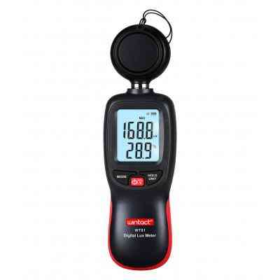 Измеритель освещенности Wintact цифровой + термометр 200000 Lux (WT81) Винница