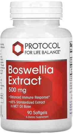 Босвеллія Protocol for Life Balance Boswellia Extract 500 мг 90 гел капс Київ