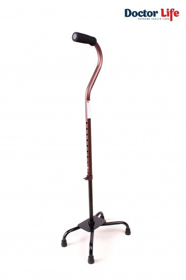 Тростина на чотирьох опорах алюмінієва Doctor Life 10111BZ з великою базою Дніпро - фото 1