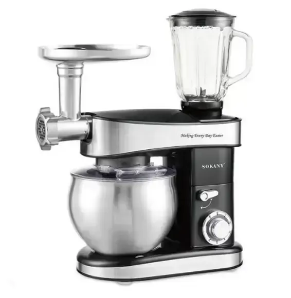 Кухонный комбайн миксер Sokany SK-05010 6 режимов, мясорубка, блендер Коломия - фото 1