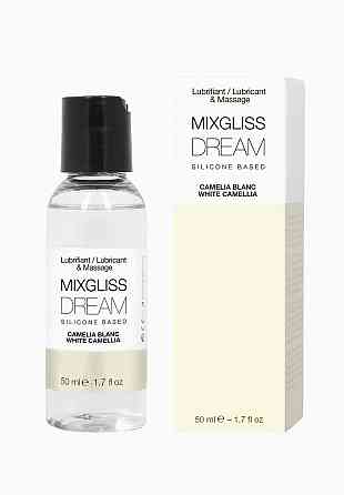 Лубрикант на силіконовій основі MixGliss DREAM - CAMELIA BLANC (50 мл) з ароматом білої камелії Sex Aura Київ
