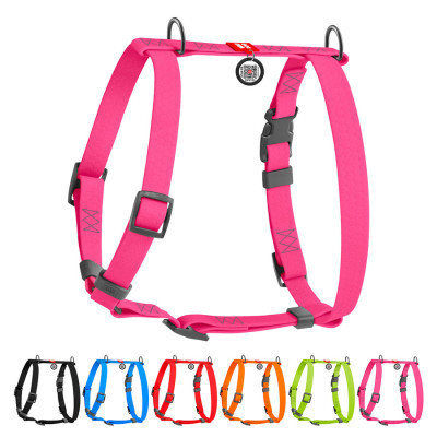 Шлея для собак WAUDOG Waterproof Н-подібна анатомічна L рожева (32637) Вінниця - фото 1