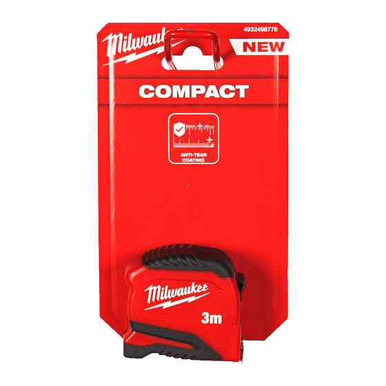 Рулетка Pro Compact MILWAUKEE (Gen 2), 3 м, (19 мм) Одеса