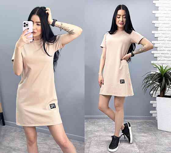 Летнее платье мини 