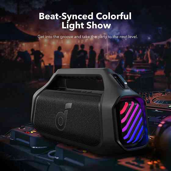 Портативна акустика Anker SoundСore Boom 2 Plus Black (7138056) Київ