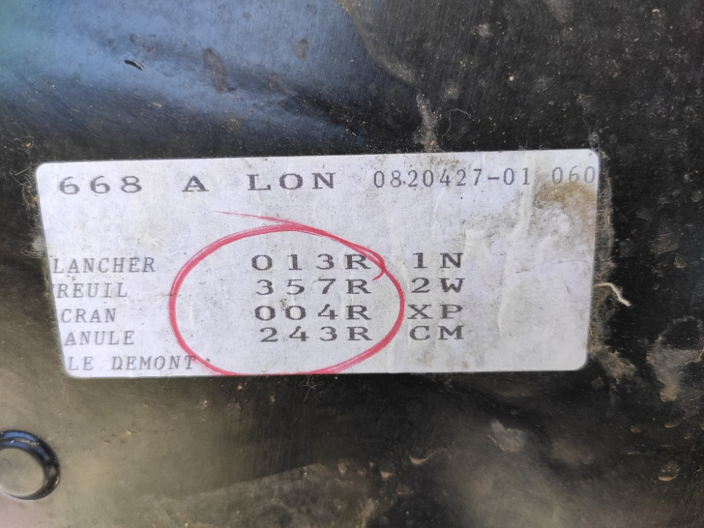 Ніша (корито) запасного колеса Renault Scenic III 2009-2016 (745140013R) Ковель - фото 3