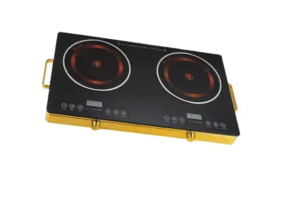 Многофункциональная инфракрасная плита CB-1331, 2 конфорки, сенсор, 2000 Вт, стеклокерамика Одеса - фото 3