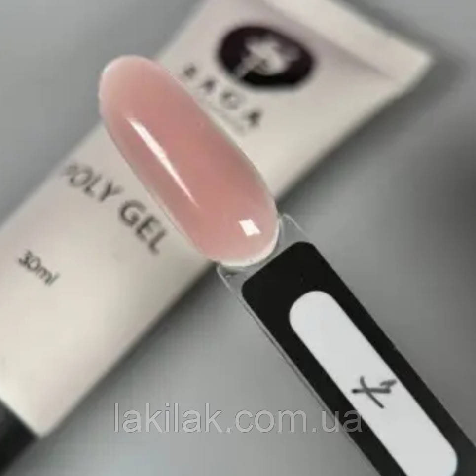 Полігель Saga Poly Gel №07 (бежевий нюд) в тюбику 30мл Херсон - фото 1