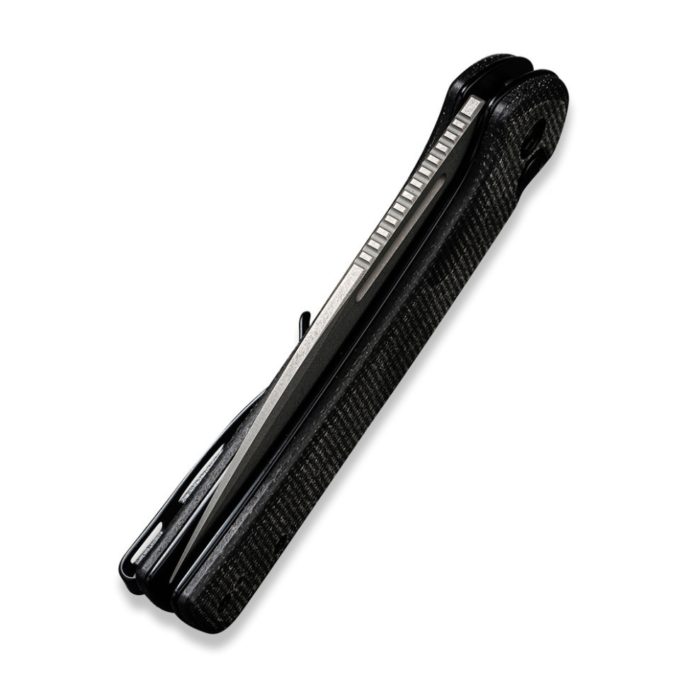 Ніж складаний туристичний Civivi Conspirator, (8.8 см) Nitro-V / Micarta чорний Київ - фото 4