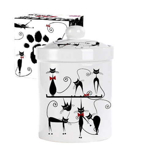 Ємність для сипучих продуктів Чорна кішка 700мл S&T 6922-12 Житомир - фото 1