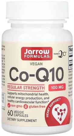 Коензим Q10 Jarrow Formulas Co-Q10 100 мг 60 капсул Київ
