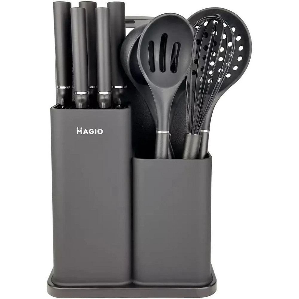 Набір кухонного приладдя Magio MG-1097B ( Чорний ) Харьков - изображение 4