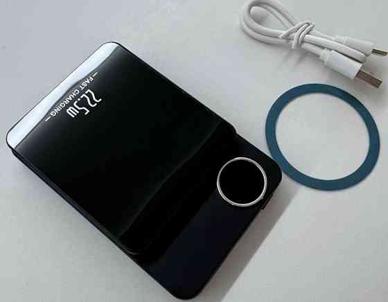 PowerBank MagSafe 10000 MAh 22,5W Q9 повербанк магсейв бездротова. Київ