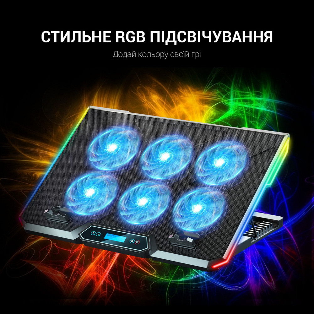 Підставка для ноутбука GamePro CP890 Чорний Харьков - изображение 1