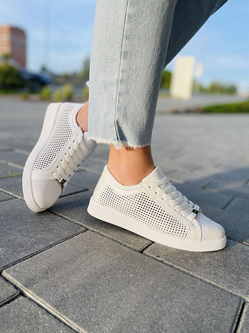 Arcoboletto Кеди жіночі Arcoboletto 099 ST білі (весна-літо, шкіра натуральна) (5041) Коломыя - изображение 5