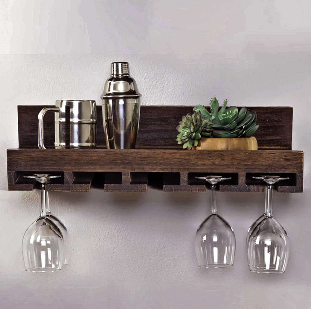 Полиця для келихів "Хефенер" капучино Миколаїв - фото 1