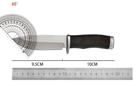 Ніж мисливський Buck Чорний/ 22 см / 11 см Дніпро - фото 3