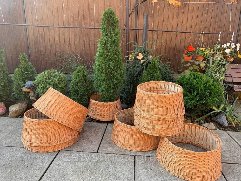 Підставка під ялинку, плетена з лози Київ - фото 3