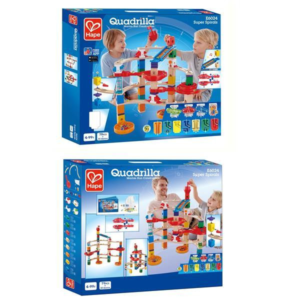 Конструктор-лабиринт Hape Quadrilla Спирали 129 эл. (E6024) Харьков - изображение 17