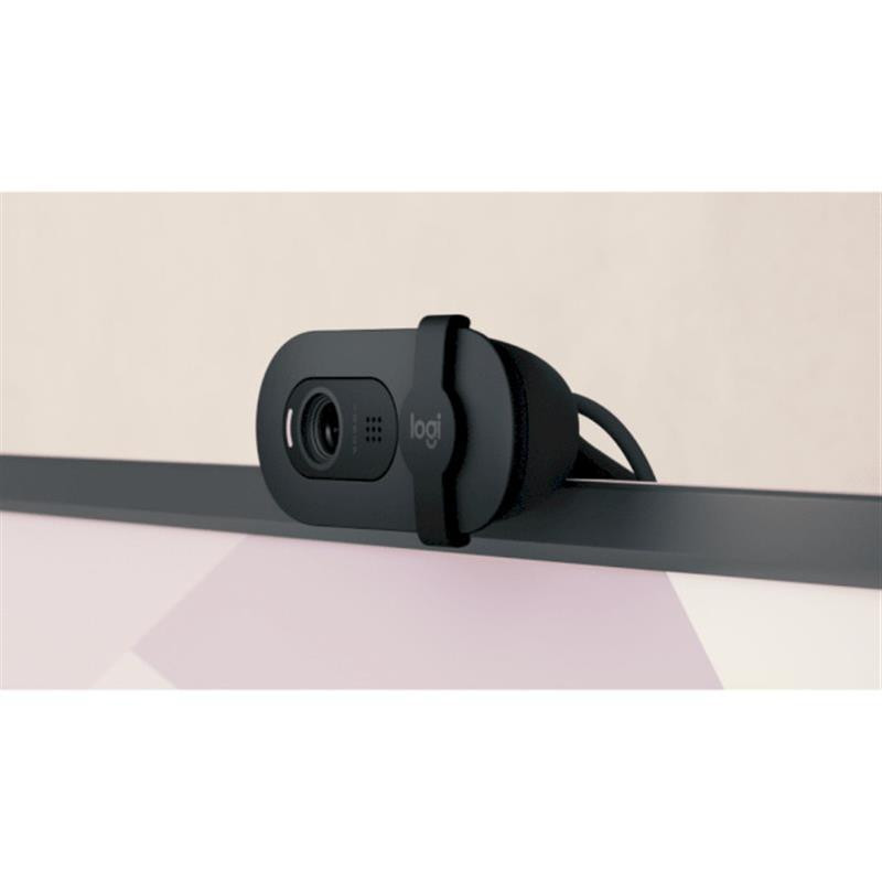 Веб-камера Logitech Brio 105 Graphite (960-001592) Чорний Харків - фото 5