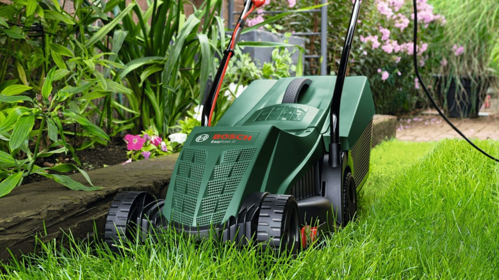 Потужна газонокосарка електрична Bosch EasyRotak 32-205 : 1.2 кВт, ширина захвата 32 см (06008A6300) Київ - фото 5