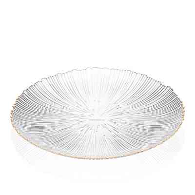 Тарілка Ardesto Mallow, 26.5см, скло, прозорий (AR5013) Вінниця