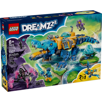 Конструктор LEGO DREAMZzz Подлодка-крокодил (71512) Винница - изображение 1