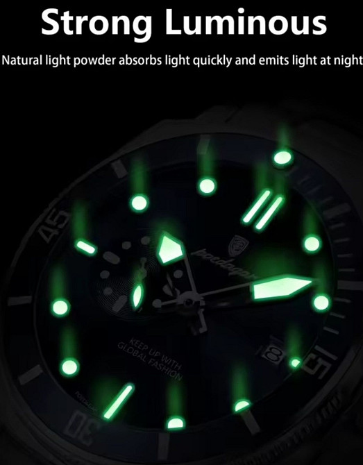 Оригінал!️ Чоловічий наручний годинник POEDAGAR Київ - фото 3