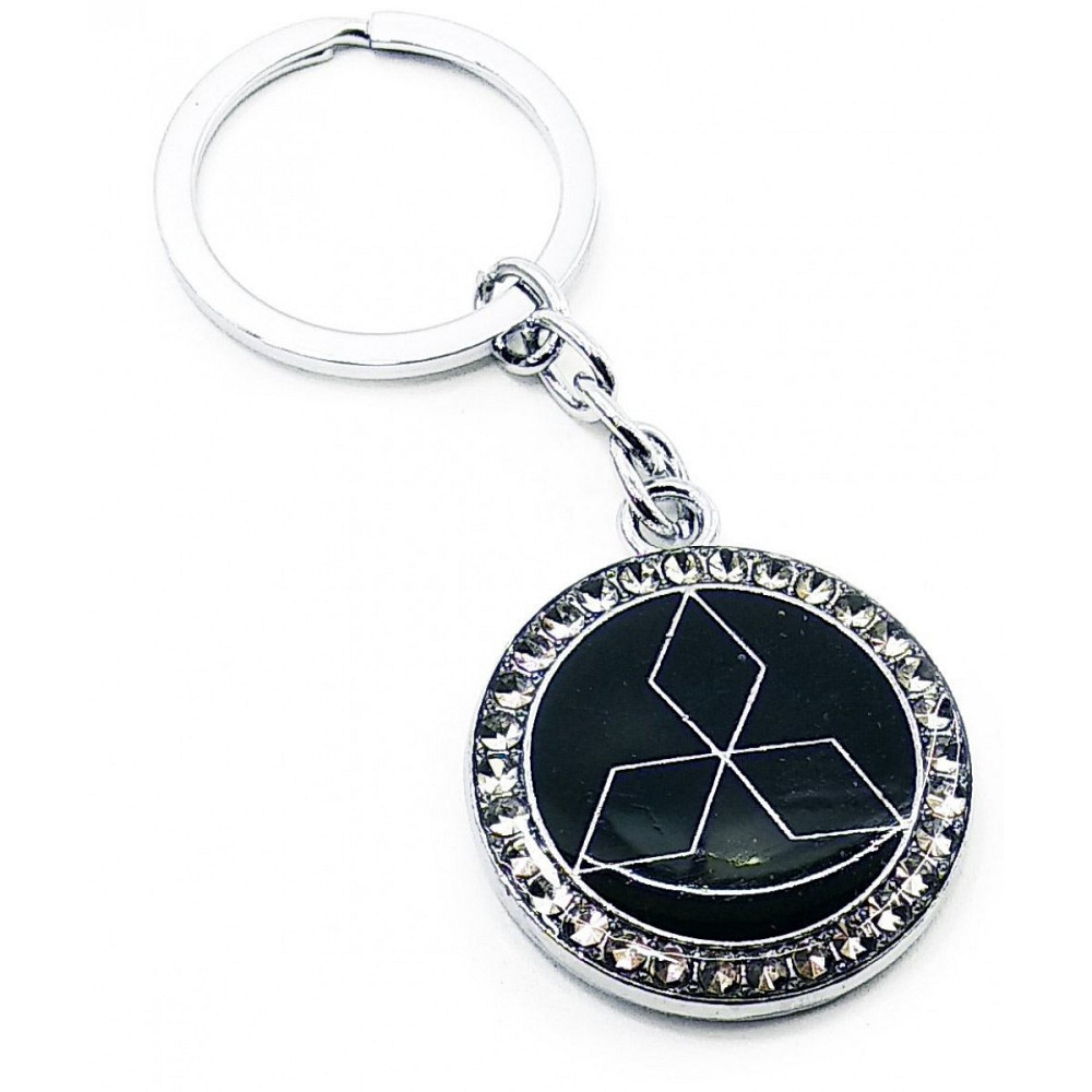 Брелок для ключей металлический Mitsubishi Киев - изображение 1