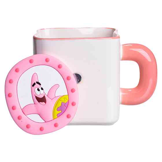 Yiwu Порцелянова чашка "Патрік " з магнітним декором 500 мл, Кружка дитяча чашка із порцеляни н Коломыя