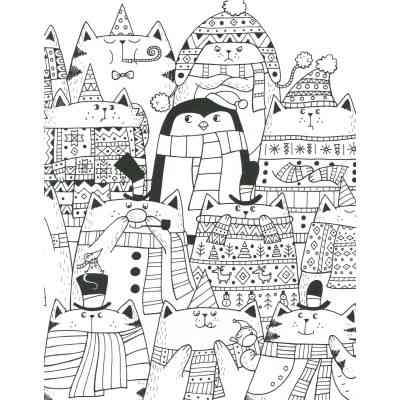 Книга Мільйон різдвяних котів Жорж (9786177579280) Вінниця