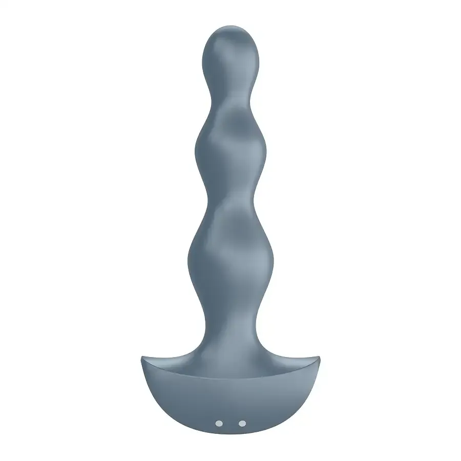 Анальний стимулятор-намистини з двома моторами Satisfyer Lolli-Plug 2 ice blue Львів - фото 5