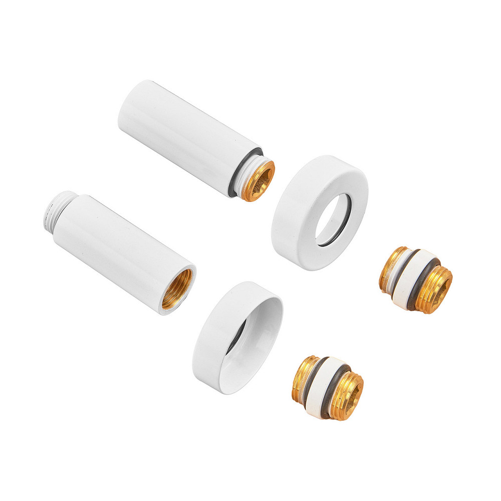 Комплект подовжувачів Koer KF.SET.06MF WHITE 1/2Fx1/2M білий (KR5850) ( 20663 ) Харьков - изображение 2