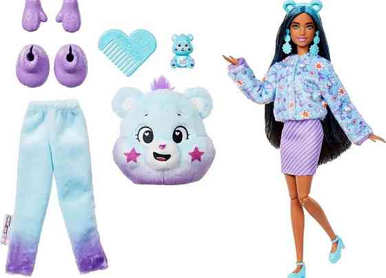 Барби Кукла сюрприз Новая волна Мишка Мечтатель Barbie Cutie Reveal. Харьков