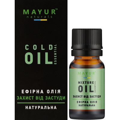 Эфирное масло Mayur Защита от простуды 10 мл (4820230955453) Винница - изображение 2