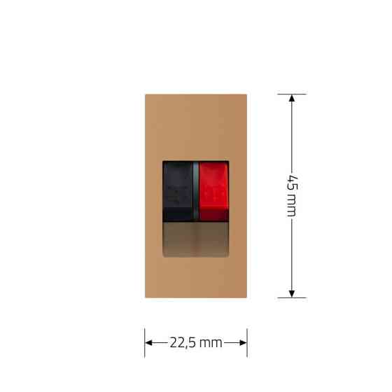 LIVOLO Hi-Fi аудіо розетка LIVOLO (Banana), золота, для колонок і підсилювачів, модуль 0.5 пост Коломия