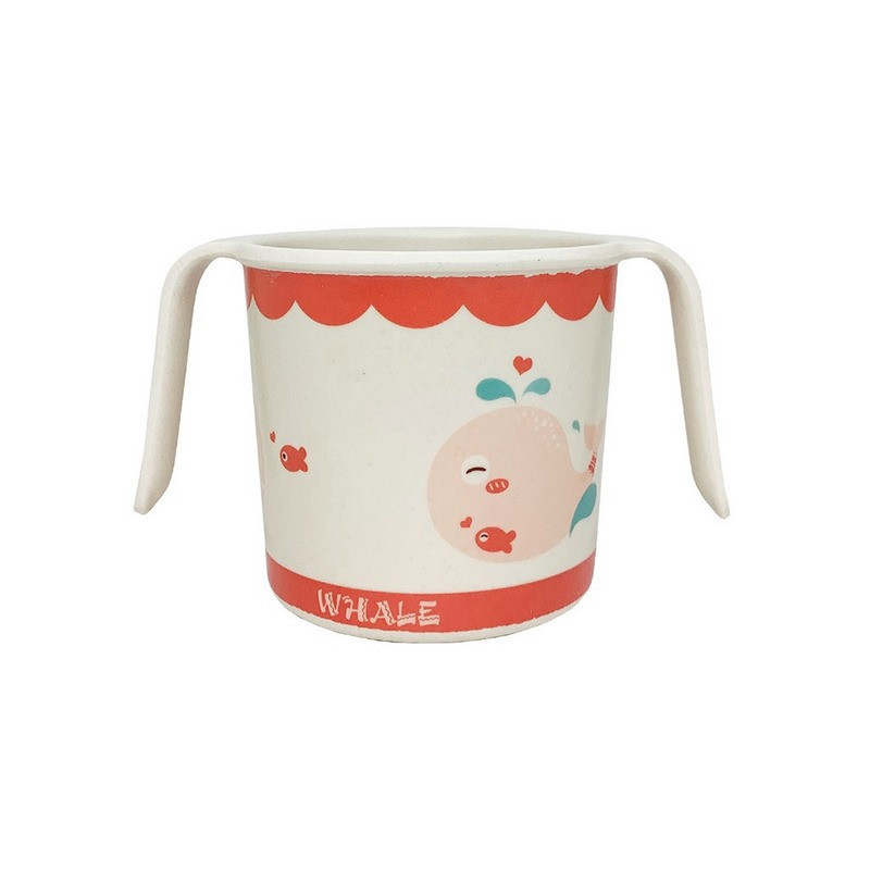 Чашка из бамбукового волокна MGZ-0150(Red) с рисунком, 200 мл Винница - изображение 1