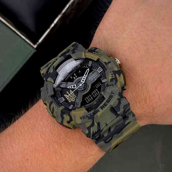Awarder 005 Тризуб золото Camo Green Киев