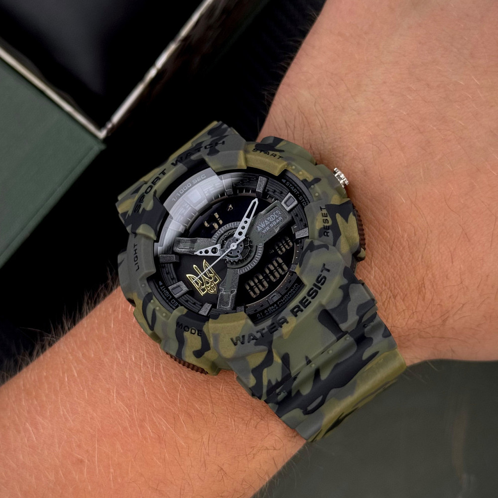 Awarder 005 Тризуб золото Camo Green Київ - фото 6